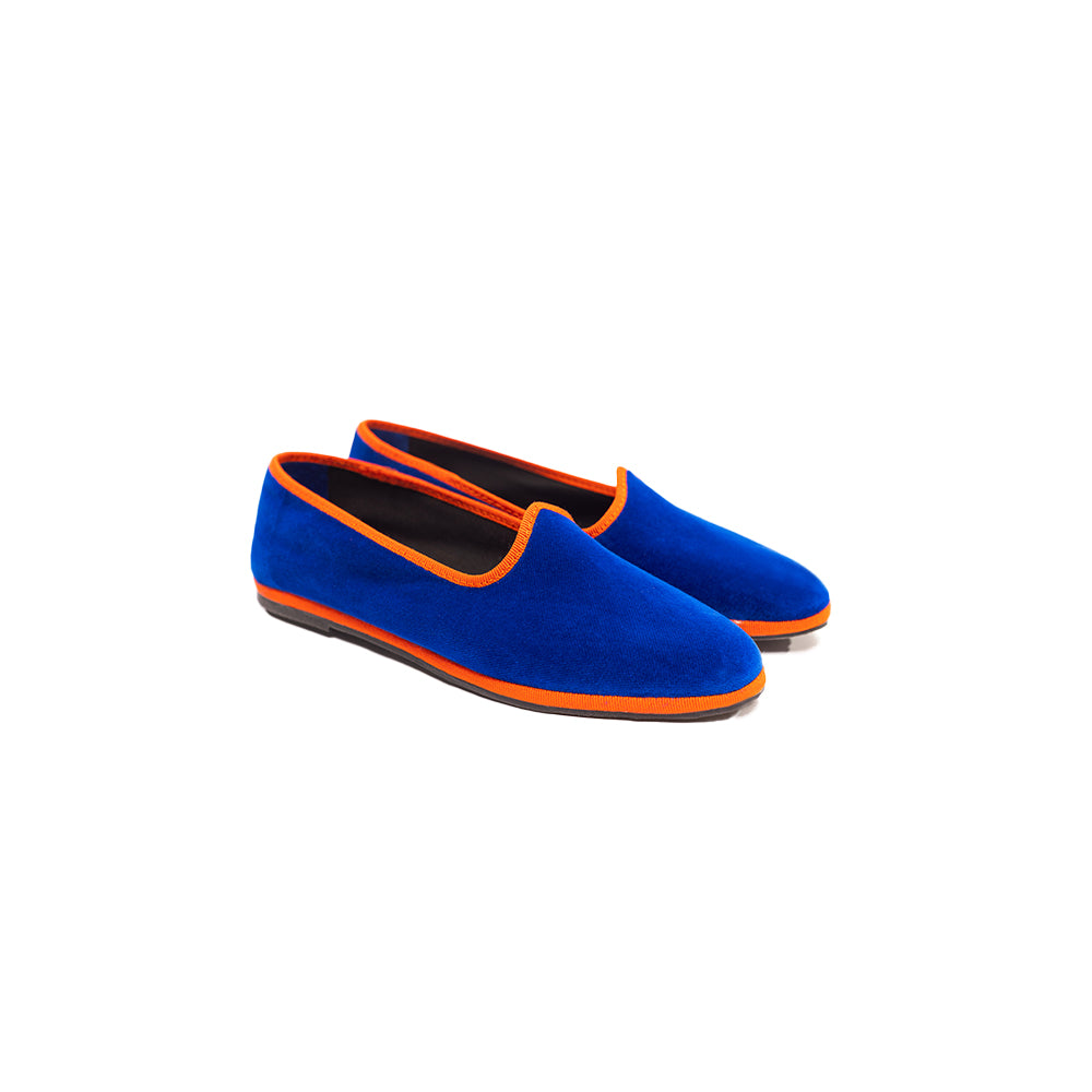 Tradizionale Bicolor Bluette-Arancio