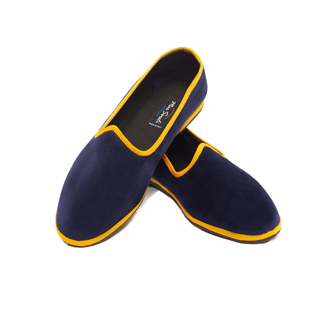 Tradizionale Bicolor Blu Scuro-Ocra
